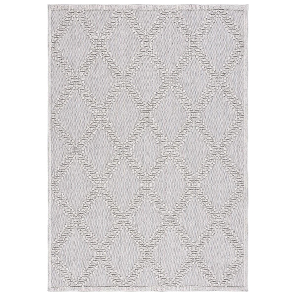 Safavieh 9 x 12 ft. Global 200 Flat Weave Rectangle Area Rug Grey & Light Grey GLB226F-9 - main